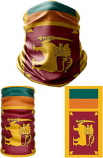 e taktik Multifunctional Flag of Sri Lanka Seamless UV+Face Mask Headband Bandana Do Rag Hairband