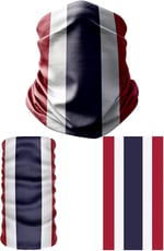 e taktik Multifunctional Flag of Thailand Seamless UV+Face Mask Headband Bandana Do Rag Hairband