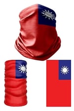 e taktik Multifunctional Flag of the Republic of China Seamless UV+ Headband Bandana Do Rag Hairband