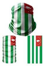 e taktik Multifunctional Flag of the Republic of Abkhazia Seamless UV+ Headband Bandana Do Rag Hairband