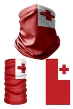 e taktik Multifunctional Flag of Tonga Seamless UV+Face Mask Headband Bandana Do Rag Hairband