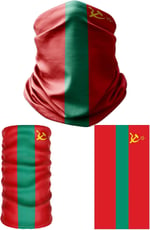 e taktik Multifunctional Flag of Transnistria Seamless UV+Face Mask Headband Bandana Do Rag Hairband