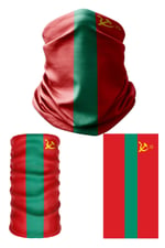 e taktik Multifunctional Flag of Transnistria Seamless UV+Face Mask Headband Bandana Do Rag Hairband