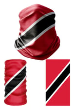e taktik Multifunctional Flag of Trinidad and Tobago Seamless UV+Face Mask Headband Bandana Do Rag Hairband