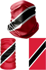 e taktik Multifunctional Flag of Trinidad and Tobago Seamless UV+Face Mask Headband Bandana Do Rag Hairband