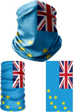 e taktik Multifunctional Flag of Tuvalu Seamless UV+Face Mask Headband Bandana Do Rag Hairband