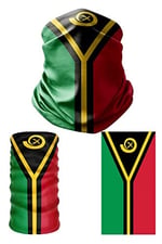 e taktik Multifunctional Flag of Vanuatu Seamless UV+Face Mask Headband Bandana Do Rag Hairband