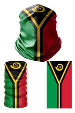 e taktik Multifunctional Flag of Vanuatu Seamless UV+Face Mask Headband Bandana Do Rag Hairband