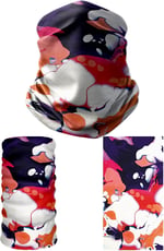 e taktik Multifunctional Flat Marbling Art Seamless Knitting UV+ Neckerwear Face Mask Headband Bandana Do Rag Hairband