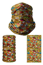 e taktik Multifunctional Fun Graffiti Seamless Knitting UV+ Neckerwear Face Mask Headband Bandana Do Rag Hairband