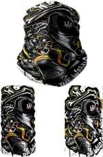 e taktik Multifunctional Graffiti Shadow Seamless Knitting UV+ Neckerwear Face Mask Headband Bandana Do Rag Hairband
