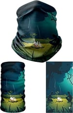 e taktik Multifunctional Green Friend Campfire Seamless Knitting UV+ Neckerwear Face Mask Headband Bandana Do Rag Hairband