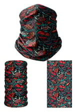 e taktik Multifunctional Heart Demon Seamless Knitting UV+ Neckerwear Face Mask Headband Bandana Do Rag Hairband