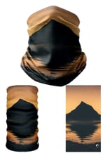 e taktik Multifunctional Mountain and Reflection Seamless Knitting UV+ Neckerwear Face Mask Headband Bandana Do Rag Hairband