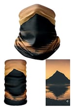 e taktik Multifunctional Mountain and Reflection Seamless Knitting UV+ Neckerwear Face Mask Headband Bandana Do Rag Hairband