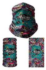e taktik Multifunctional Music Festival Seamless Knitting UV+ Neckerwear Face Mask Headband Bandana Do Rag Hairband