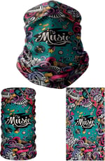 e taktik Multifunctional Music Festival Seamless Knitting UV+ Neckerwear Face Mask Headband Bandana Do Rag Hairband