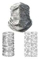 e taktik Multifunctional Nostalgic Cameras Seamless Knitting UV+ Neckerwear Face Mask Headband Bandana Do Rag Hairband