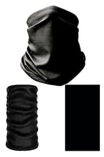 e taktik Multifunctional One Colour Black Seamless Knitting UV+ Neckerwear Face Mask Headband Bandana Do Rag Hairband