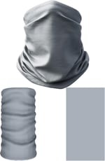e taktik Multifunctional One Colour Gray Seamless Knitting UV+ Neckerwear Face Mask Headband Bandana Do Rag Hairband