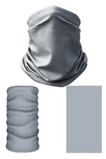 e taktik Multifunctional One Colour Gray Seamless Knitting UV+ Neckerwear Face Mask Headband Bandana Do Rag Hairband