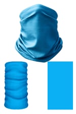 e taktik Multifunctional One Colour Light Blue Seamless Knitting UV+ Neckerwear Face Mask Headband Bandana Do Rag Hairband