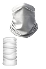 e taktik Multifunctional One Colour White Seamless Knitting UV+ Neckerwear Face Mask Headband Bandana Do Rag Hairband