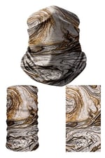 e taktik Multifunctional Silvery Brown Paint Seamless Knitting UV+ Neckerwear Face Mask Headband Bandana Do Rag Hairband