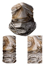 e taktik Multifunctional Silvery Brown Paint Seamless Knitting UV+ Neckerwear Face Mask Headband Bandana Do Rag Hairband
