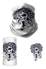 e taktik Multifunctional Skull Masked Woman Seamless Knitting UV+ Neckerwear Face Mask Headband Bandana Do Rag Hairband