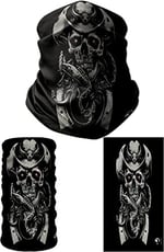 e taktik Multifunctional Snake Cowboy Skull Seamless Knitting UV+ Neckerwear Face Mask Headband Bandana Do Rag Hairband