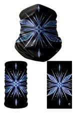e taktik Multifunctional Snowflake Crystal Seamless Knitting UV+ Neckerwear Face Mask Headband Bandana Do Rag Hairband