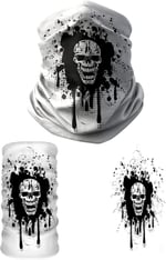 e taktik Multifunctional Stained Skull Seamless Knitting UV+ Neckerwear Face Mask Headband Bandana Do Rag Hairband