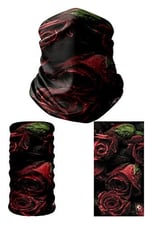e taktik Multifunctional Wet Rose Seamless Knitting UV+ Neckerwear Face Mask Headband Bandana Do Rag Hairband
