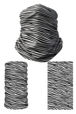 e taktik Multifunctional Zebra Pattern Seamless Knitting UV+ Neckerwear Face Mask Headband Bandana Do Rag Hairband