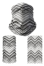 e taktik Multifunctional Zigzag Mandala Seamless Knitting UV+ Neckerwear Face Mask Headband Bandana Do Rag Hairband