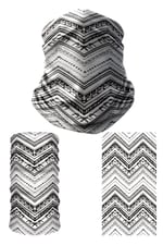 e taktik Multifunctional Zigzag Mandala Seamless Knitting UV+ Neckerwear Face Mask Headband Bandana Do Rag Hairband