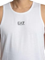 EA7 Emporio Armani Core Identity Tank Top, Beyaz