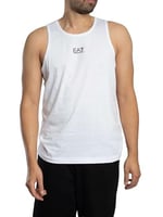 EA7 Emporio Armani Core Identity Tank Top, Beyaz