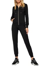 EA7 Emporio Armani Tuta Donna in Tessuto Nero Art.8NTV51TJ9RZ-1200