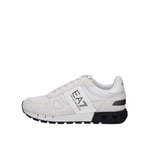 EA7 Erkek B&w Mesh Run Koşu Stili Spor Ayakkabı Beyaz