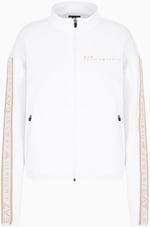 EA7 Logolu Regular Fit Dik Yaka Fermuarlı Sweat Bayan SWEAT 7W000275 AF12501 U0002