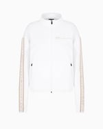 EA7 Logolu Regular Fit Dik Yaka Fermuarlı Sweat Bayan SWEAT 7W000275 AF12501 U0002