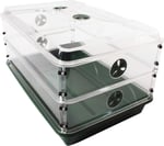 EarlyGrow 93807 Kubbeli Yayıcı, 2 Yükseklik Uzatıcı, Yeşil