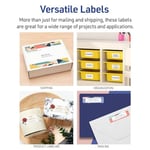 Easy Peel Laser adresi etiket, 1 x 2 – 5/8, beyaz, 3000/box, sold AS 1 Box