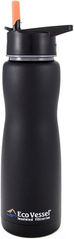 Eco Vessel Aqua Vessel - Insulated Filtre Bottle Termos - Seçenekler: 0.50 lt, 0.75 lt