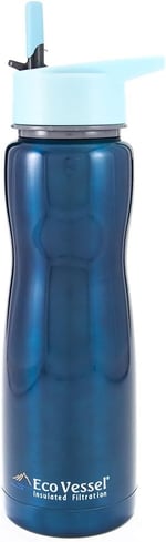 Eco Vessel Aqua Vessel - Insulated Filtre Bottle Termos - Seçenekler: 0.50 lt, 0.75 lt