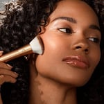 EcoTools Değerli Metaller Yüz Karışımı ve Şekillendirici Seti, Makyaj Fırça Seti, Temel Fırçası, Çevre Dostu Makyaj Fırça Seti, Geri Dönüşümlü Alüminyum, Krom, Hassas, 4 Parça Set