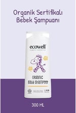 Ecowell Organik Bebek Şampuanı (1 x 300 mL)