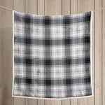 Eddie Bauer - Örtü, ters çevrilebilir Sherpa polar nevresim takımı, tüm mevsimler için ev dekorasyonu (Vail Plaid, örtü)